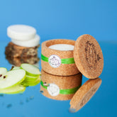 Cork Jewelry Box with 2 Apple Soaps (50gr)